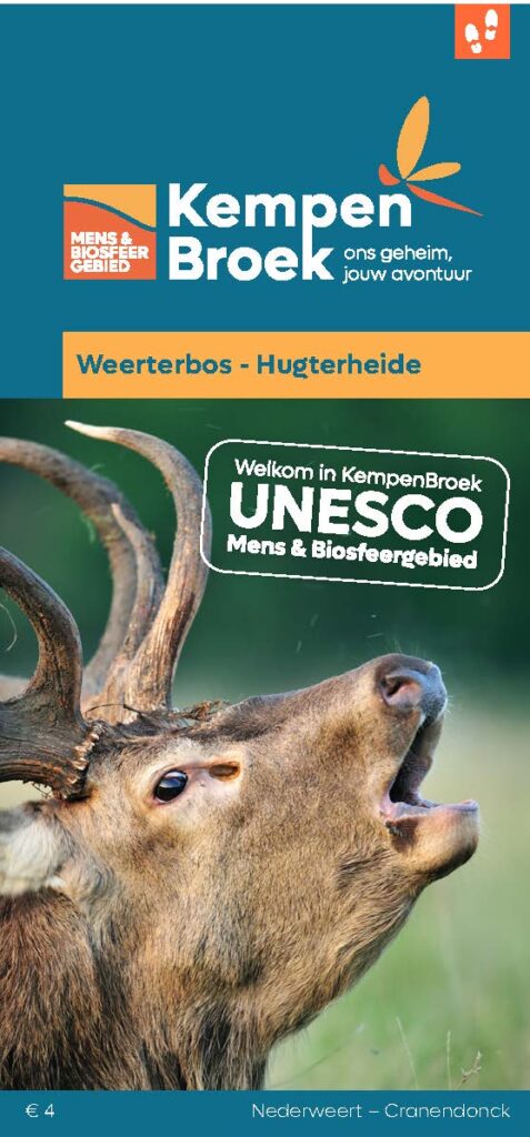 cover wandelkaart Weerterbos en Hugterheide