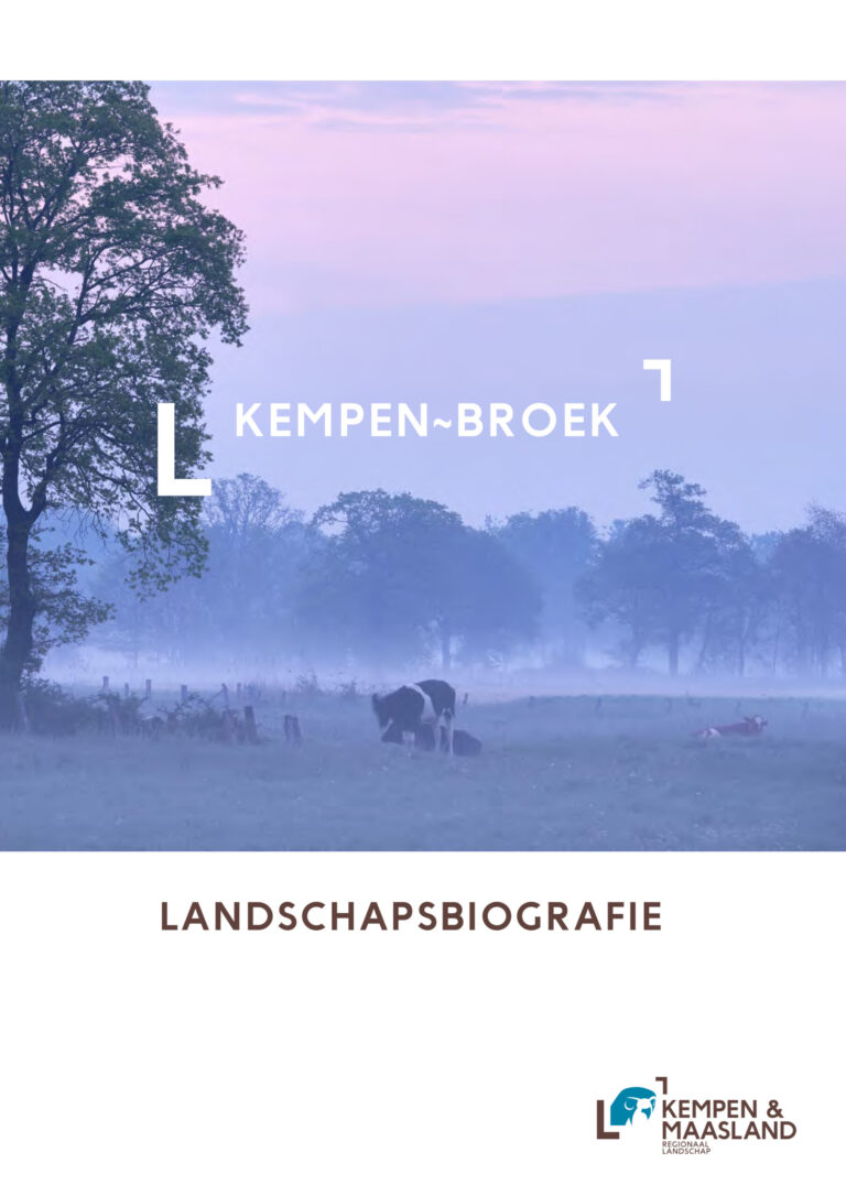 Cover van de landschapsbiografie KempenBroek