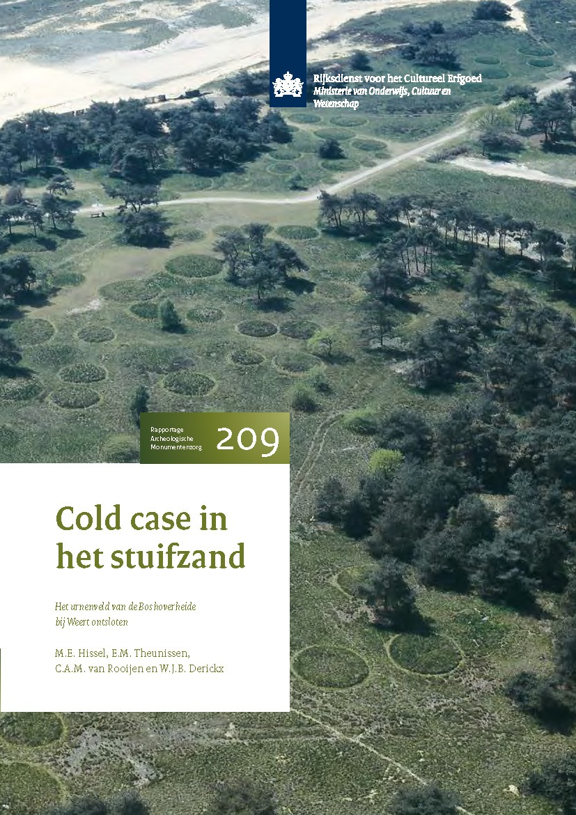 Cover van het onderzoeksrapport Coldcase in het stuifzand