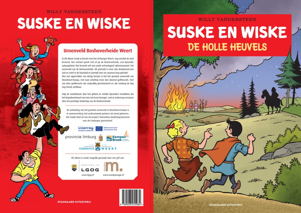 Cover van het Suske en Wilske-album De holle heuvels